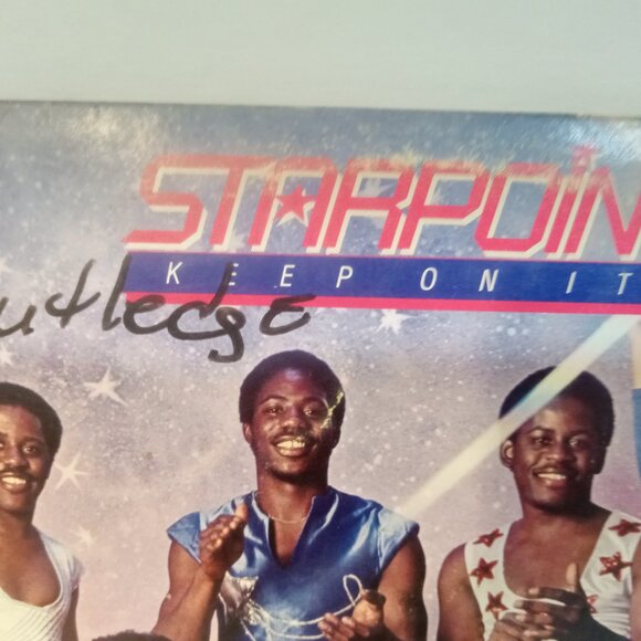 Polygram Records Album LP Starpoint 1981 Keep On It Chocolate City Pink Blue - Picture 3 of 5